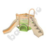 Play corner with sensory elements - meadow - left