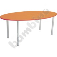 Oval table 120 x 200 cm beech