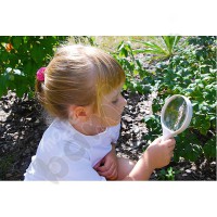 Big magnifying glass with handle