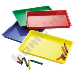Colorful trays
