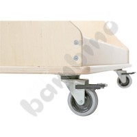 Trolley for foam beds