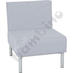 Inflamea 1 sofa, single - light grey