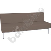 Inflamea 1 sofa, triple - light brown