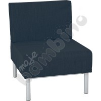 Inflamea 2 sofa, single - dark grey