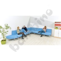 Corner external Inflamea 1 sofa - light blue