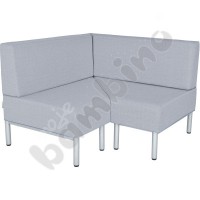 Corner internal Inflamea 1 sofa - light grey