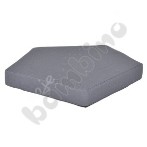 Quadro mattress  dark grey, height: 10 cm