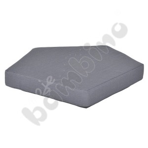 Quadro 2 mattress  dark grey, height: 10 cm