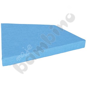 Quadro mattress  light blue, height: 10 cm