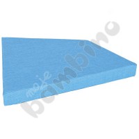 Quadro mattress  light blue, height: 10 cm