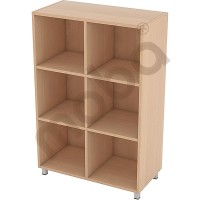 Medium cabinet with 2 shelves and partitions
