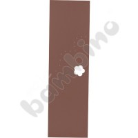Door for school cloakroom Mariposa - brown