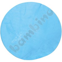Magnetic self-adhesive wallpaper round - light blue
