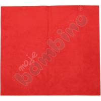 Magnetic self-adhesive wallpaper square - red