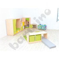 Quadro - relaxation corner cabinet