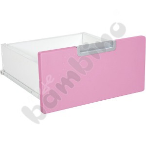 Quadro - narrow middle drawer - light pink
