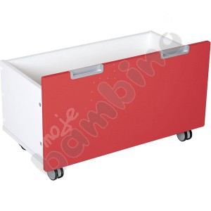 Quadro - big container for cabinets - red