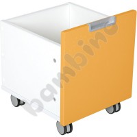 Quadro - small container for cabinets - orange