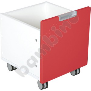 Quadro - small container for cabinets - red