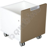 Quadro - small container for cabinets - brown