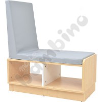 Quadro - low cabinet with seat