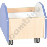 Quadro - small container on wheels - blue