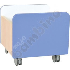 Quadro - medium container on wheels - blue