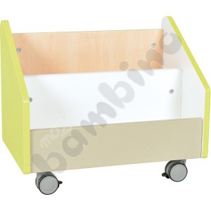 Quadro - big container on wheels - lime