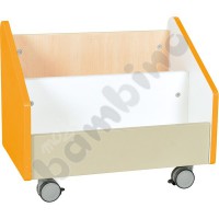 Quadro - big container on wheels - orange