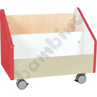Quadro - big container on wheels - red