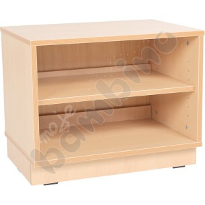 Flexi cabinets S with shelf, narrow  - with plinth