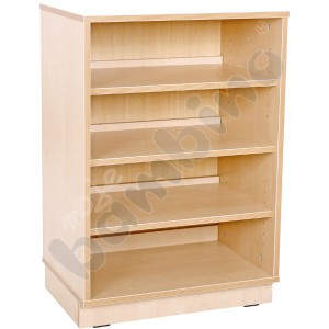 Flexi cabinets M with shelf, narrow  - with plinth