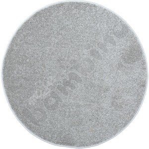 Round carpet - dia. 100 cm - grey