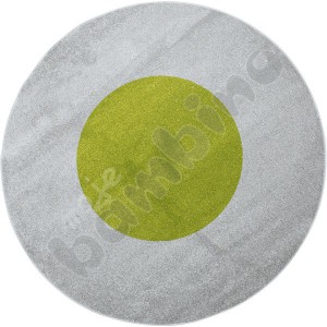 Round carpet dia. 2 m - grey-green