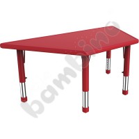 Dumi trapezoidal table red