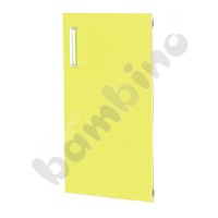 Door for narrow cabinet Flexi and cabinet M with partition right - lime