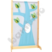 Screen with tree