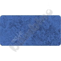 Quiet tabletop Plus, rectangular, 60 x 120 - blue
