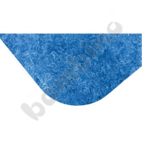 Quiet tabletop Plus, rectangular, 60 x 120 - blue