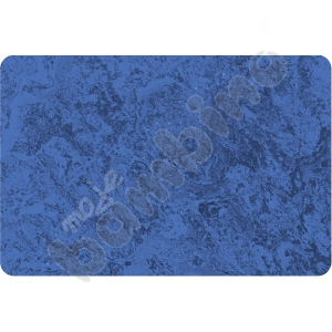 Quiet tabletop Plus, rectangular, 80 x 120 - blue