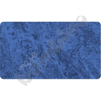 Quiet tabletop Plus, rectangular, 80 x 140 - blue