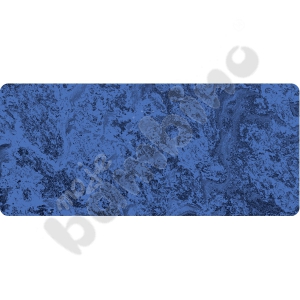 Quiet tabletop Plus, rectangular, 80 x 180 - blue