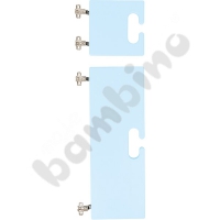 Small and big doors for Chameleon cloakroom - light blue
