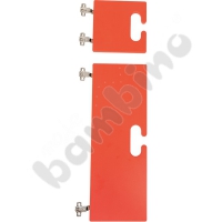 Small and big doors for Chameleon cloakroom - red