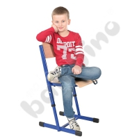 T chair with adjustable height size 5-6 blue