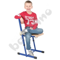 T chair with adjustable height size 5-6 blue