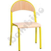 P chair size 3 yellow