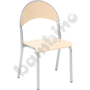 P chair size 3 silver