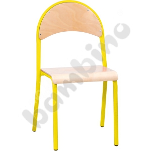 P chair size 5 yellow