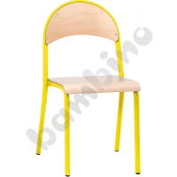 P chair size 6 yellow